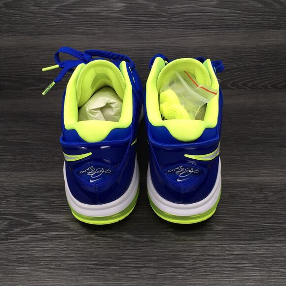 Nike Lebron 8 V/2 Low, Treasure Blue/Volt | Size 13.5M [new] DN1581-400 - Picture 4 of 9